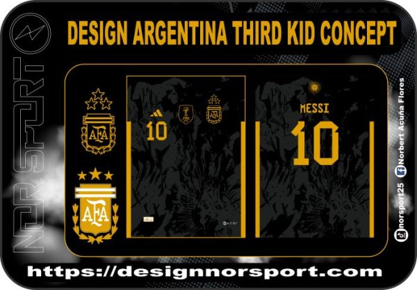 DESIGN ARGENTINA THIRD KID CONCEPT