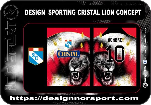 DESIGN  SPORTING CRISTAL LION CONCEPT