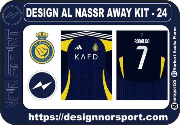 DESIGN AL NASSR AWAY KIT - 24