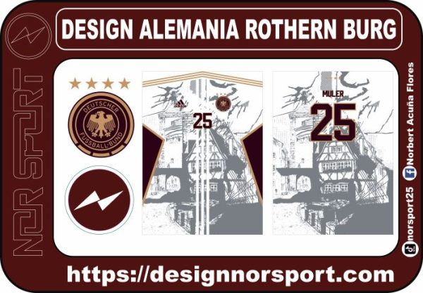 DESIGN ALEMANIA ROTHERN BURG