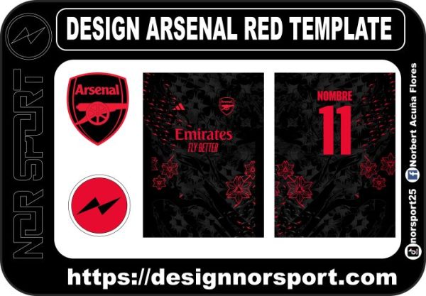 DESIGN ARSENAL RED TEMPLATE