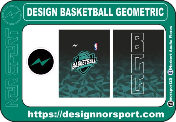 DESIGN BASKETBALL GEOMETRIC