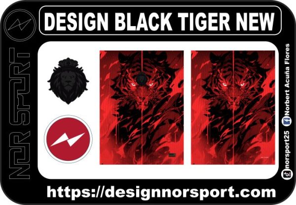 DESIGN BLACK TIGER NEW