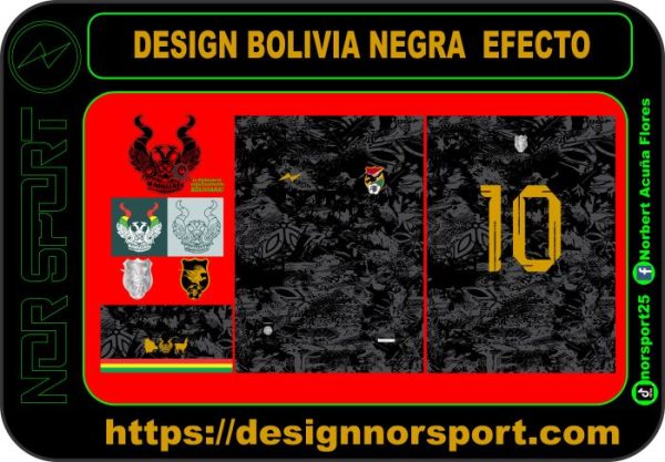 DESIGN BOLIVIA NEGRA  EFECTO