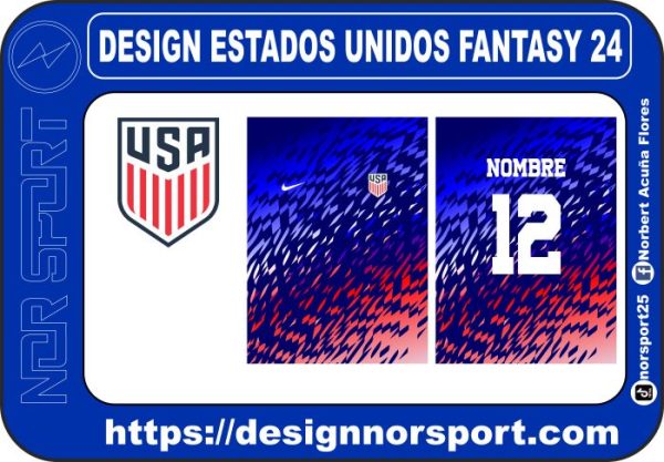 DESIGN ESTADOS UNIDOS FANTASY 24