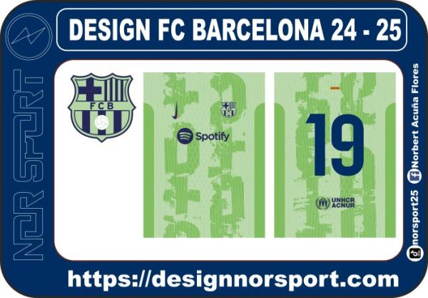 DESIGN FC BARCELONA 24 - 25