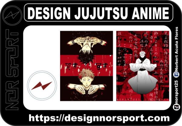 DESIGN JUJUTSU ANIME