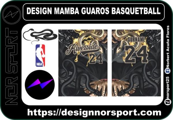 DESIGN MAMBA GUAROS BASQUETBALL