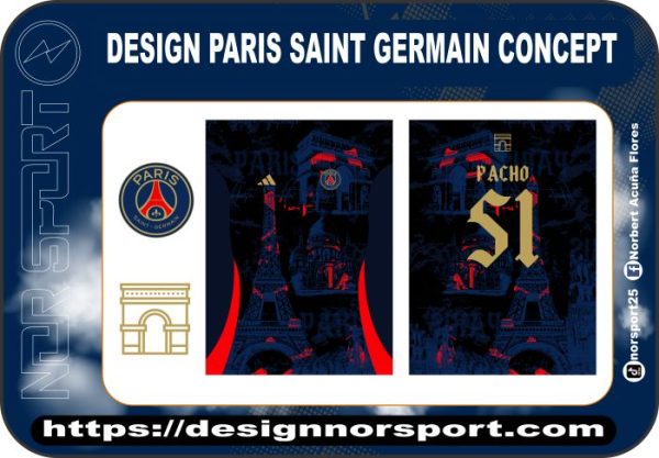 DESIGN PARIS SAINT GERMAIN CONCEPT