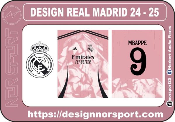 DESIGN REAL MADRID 24 - 25