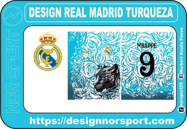 DESIGN REAL MADRID TURQUEZA