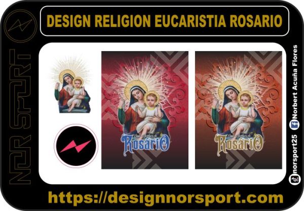 DESIGN RELIGION EUCARISTIA ROSARIO