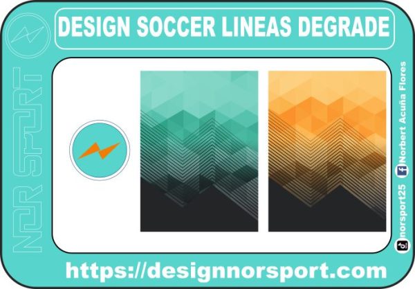 DESIGN SOCCER LINEAS DEGRADE