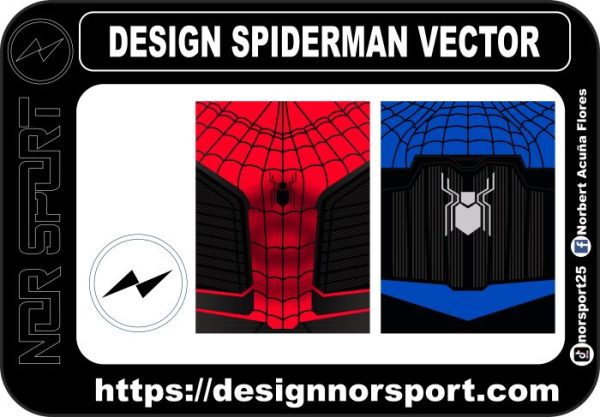 DESIGN SPIDERMAN VECTOR