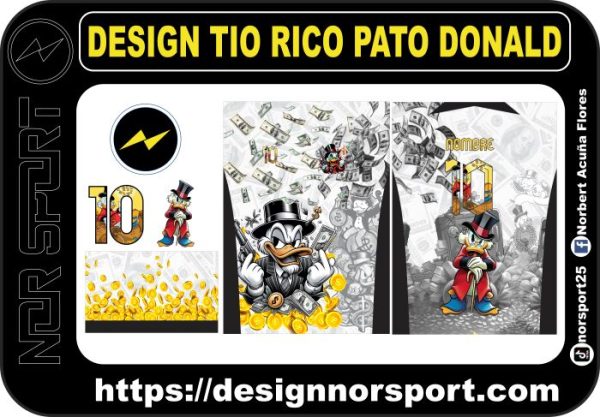 DESIGN TIO RICO PATO DONALD