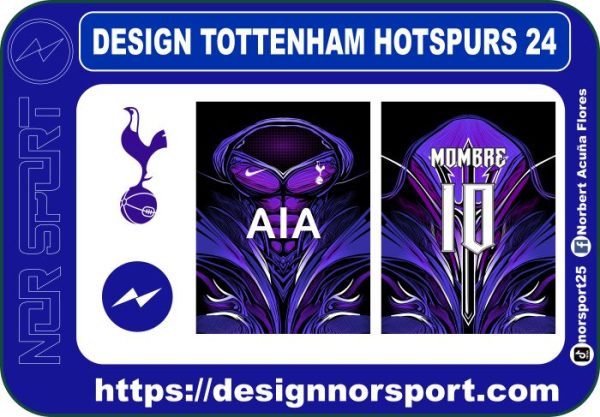 DESIGN TOTTENHAM HOTSPURS 24