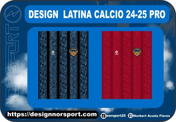 DESIGN  LATINA CALCIO 24-25 PRO