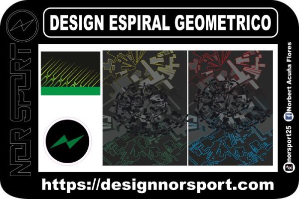 DESIGN ESPIRAL GEOMETRICO