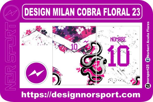 DESIGN MILAN COBRA FLORAL 23