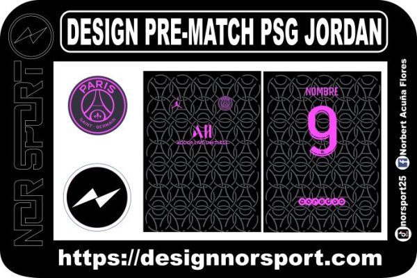 DESIGN PRE-MATCH PSG JORDAN