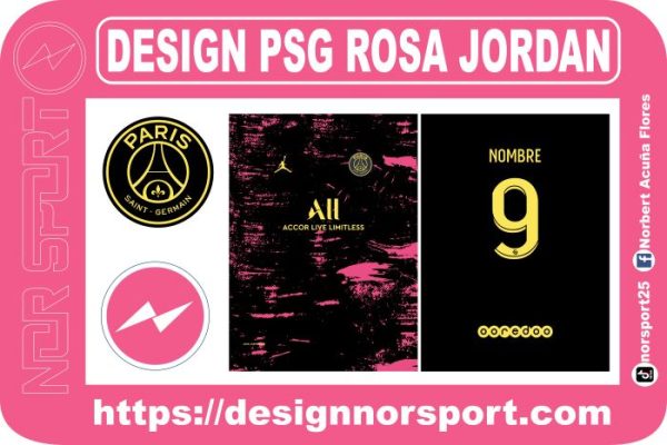 DESIGN PSG ROSA JORDAN