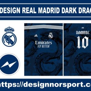 DESIGN REAL MADRID DARK DRAGON