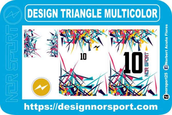 DESIGN TRIANGLE MULTICOLOR