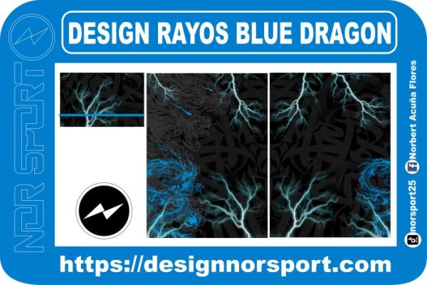 DESIGN RAYOS BLUE DRAGON