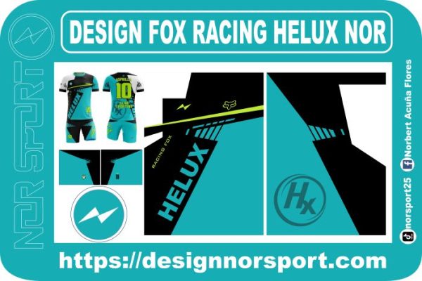 DESIGN FOX RACING HELUX NOR