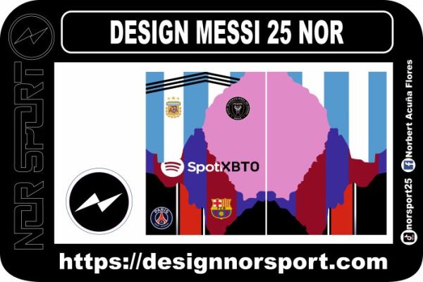 DESIGN MESSI 25 NOR