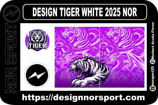 DESIGN TIGER WHITE 2025 NOR