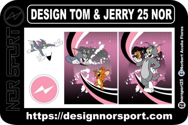 DESIGN TOM & JERRY 25 NOR