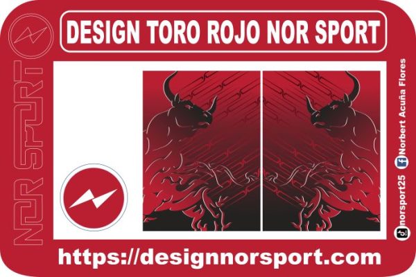 DESIGN TORO ROJO NOR SPORT