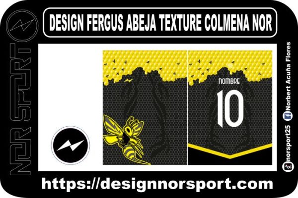 DESIGN FERGUS ABEJA TEXTURE COLMENA NOR